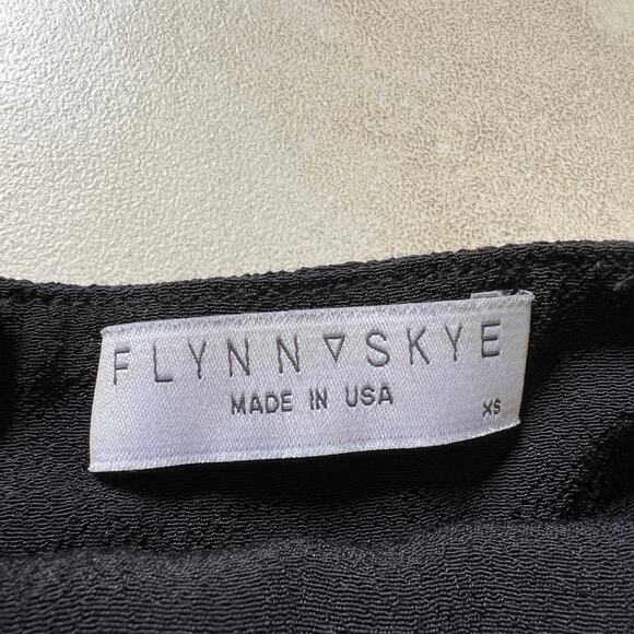 Flynn Skye Wide Leg Jumpsuit Black Size XS - Picture 4 of 4